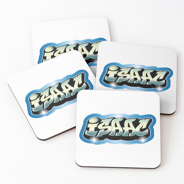 Item preview, Isaac name graffiti style designed and sold by 0ut0fSpace.