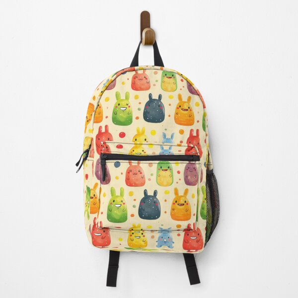 Item preview, Colorful Cute Cartoon Bunny Characters Pattern designed and sold by PICbyFemke.