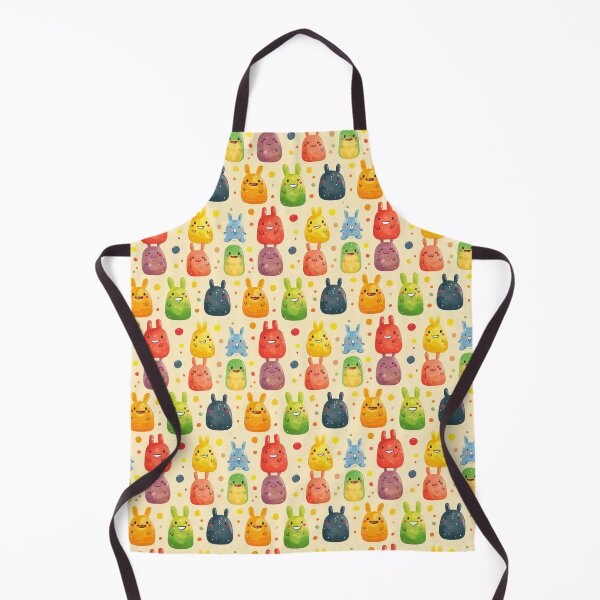 Item preview, Colorful Cute Cartoon Bunny Characters Pattern designed and sold by PICbyFemke.