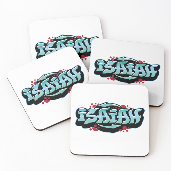 Item preview, Isaiah name graffiti style designed and sold by 0ut0fSpace.