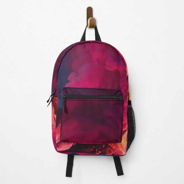 Item preview, Pink Steam Coming Out Of Erupting Volcano designed and sold by SassyArtistry.