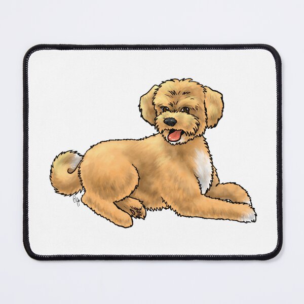 Item preview, Aussiedoodle - Apricot designed and sold by Jennifer Stolzer.