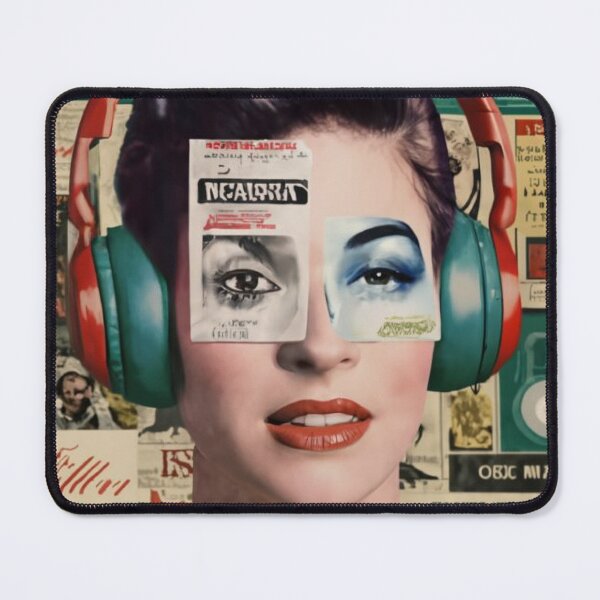 Item preview, 50's magazine woman designed and sold by FOXandJAY.
