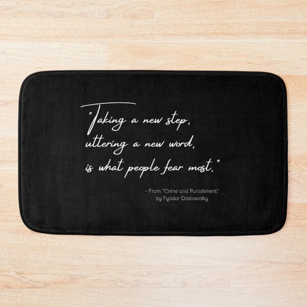 Item preview, A Quote about the Humankind from "Crime and Punishment" by Fyodor Dostoevsky designed and sold by Poemit.