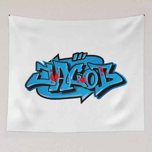 Item preview, Jacob name graffiti style designed and sold by 0ut0fSpace.
