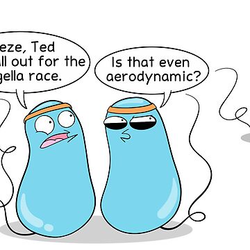 Artwork thumbnail, Flagella Fitness by amoebasisters