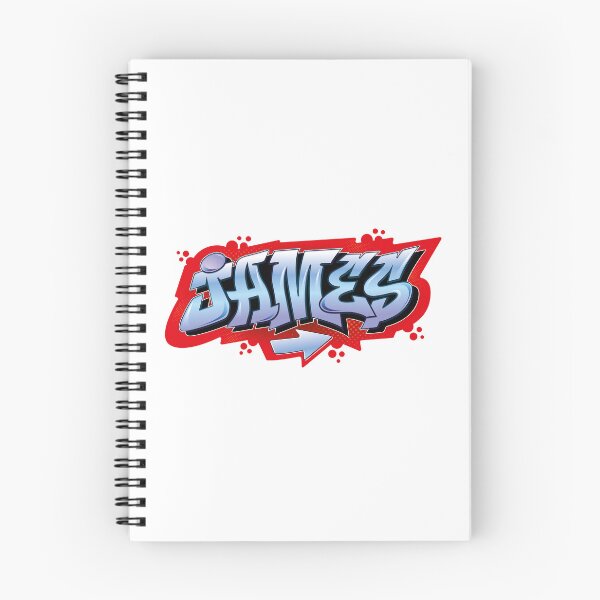 Item preview, James name graffiti style designed and sold by 0ut0fSpace.