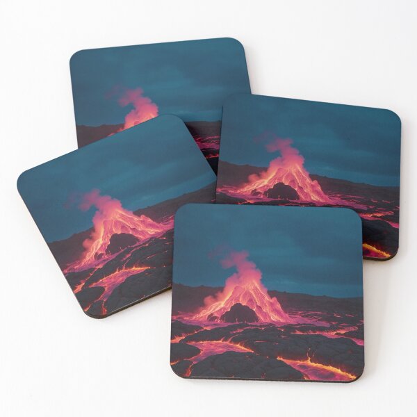 Item preview, Pink Volcano On Fire designed and sold by SassyArtistry.