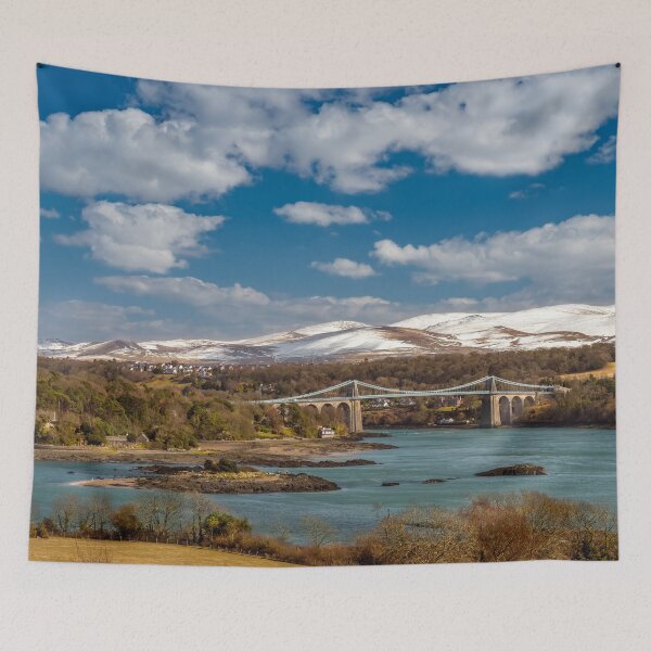 Item preview, Menai Bridge Snowdon Anglesey designed and sold by AJEvans.