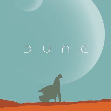Artwork thumbnail, Dune Part Two Paul Atreides Arrakis Desert Moons Silhouette by KamiTrendz
