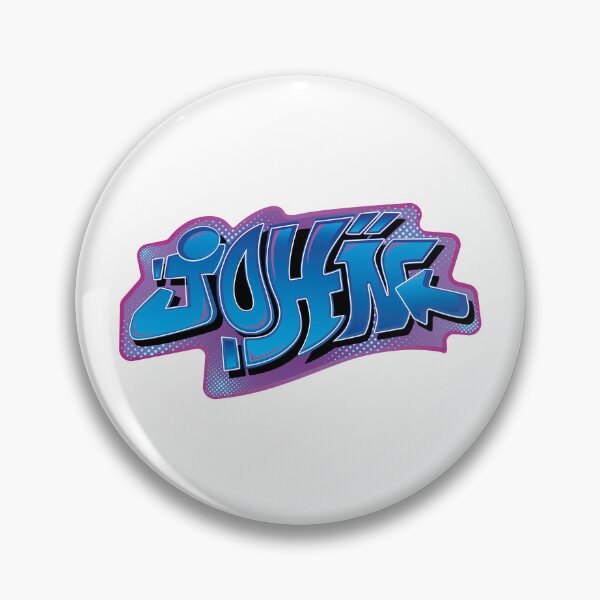 Item preview, John name graffiti style designed and sold by 0ut0fSpace.