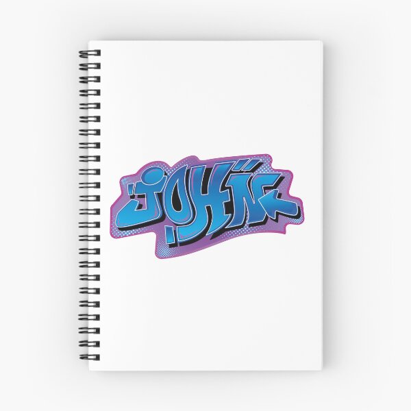 Item preview, John name graffiti style designed and sold by 0ut0fSpace.