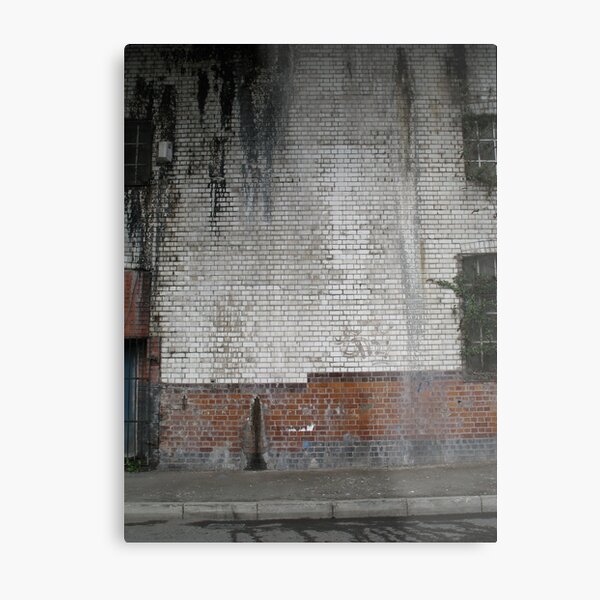 Faded Faience Metal Print