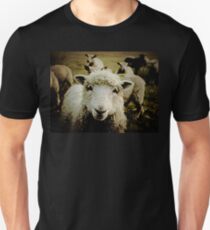 Sheep Sepia Unisex T-Shirt