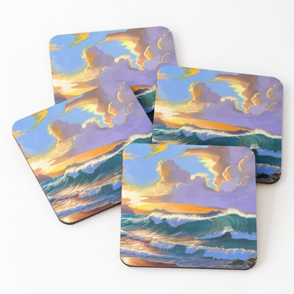 Item preview, Rolling Waves on the Shore designed and sold by GORDON BRUCE ART.
