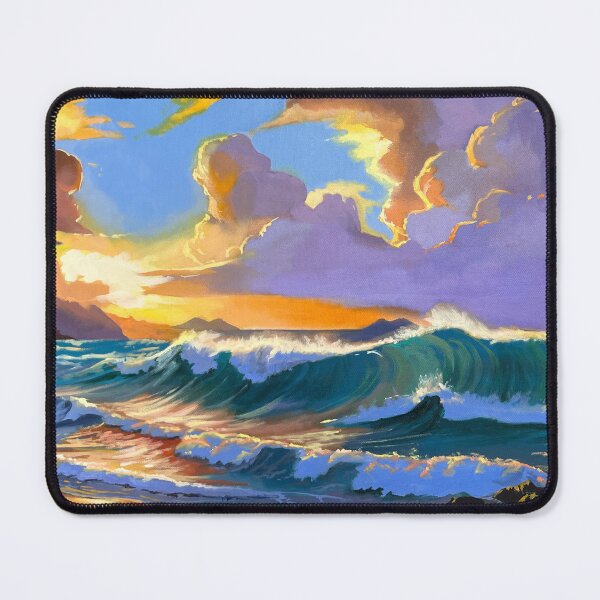 Item preview, Rolling Waves on the Shore designed and sold by GORDON BRUCE ART.