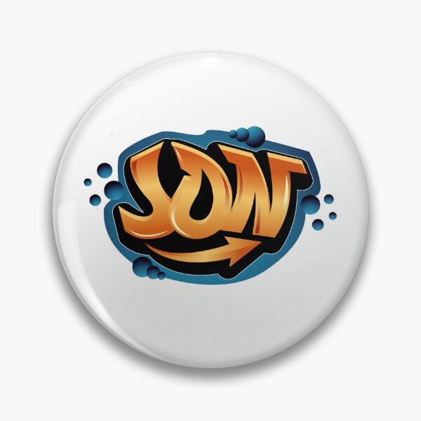Item preview, Jon name graffiti style designed and sold by 0ut0fSpace.