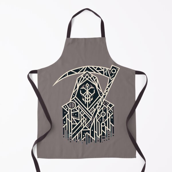 Item preview, Grim Reaper in Geometric Shapes and Patterns designed and sold by HippieFarms11.