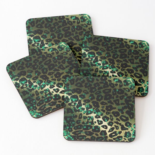 Item preview, Green 2 leopard graphics designed and sold by LittleWorldShop.
