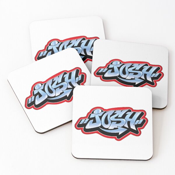 Item preview, Josh name graffiti style designed and sold by 0ut0fSpace.