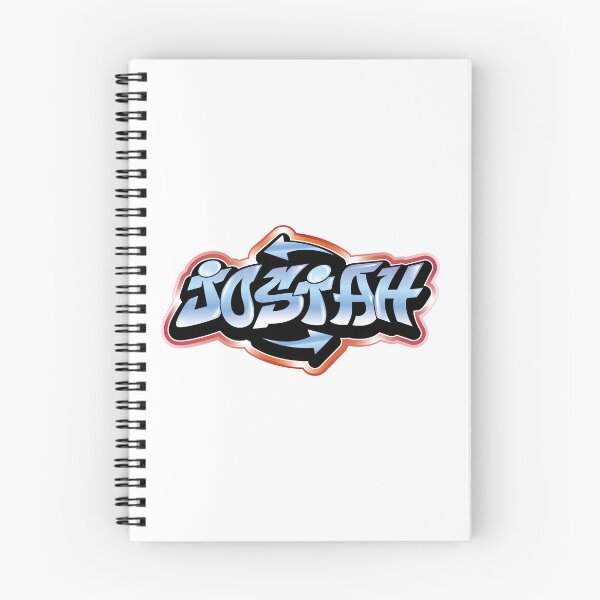 Item preview, Josiah name graffiti style designed and sold by 0ut0fSpace.