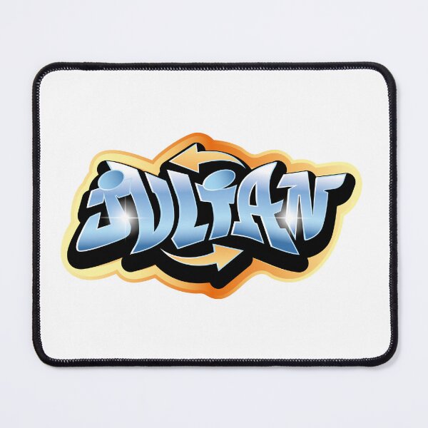 Item preview, Julian name graffiti style designed and sold by 0ut0fSpace.