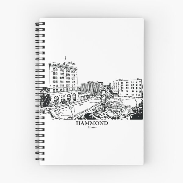 Item preview, Hammond - Indiana designed and sold by Lakeric Cityscapes.