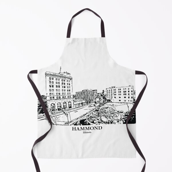 Item preview, Hammond - Indiana designed and sold by Lakeric Cityscapes.