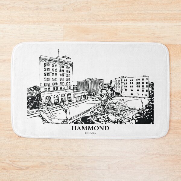 Item preview, Hammond - Indiana designed and sold by Lakeric Cityscapes.