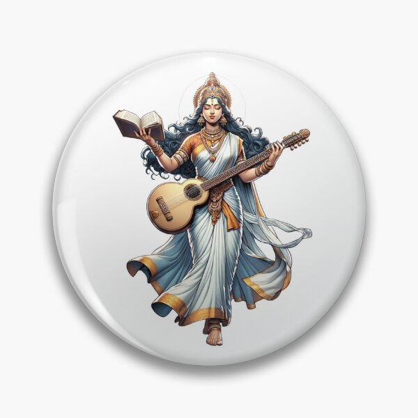 Item preview, Saraswati from Vedic Visions designed and sold by TheStreetSpirit.
