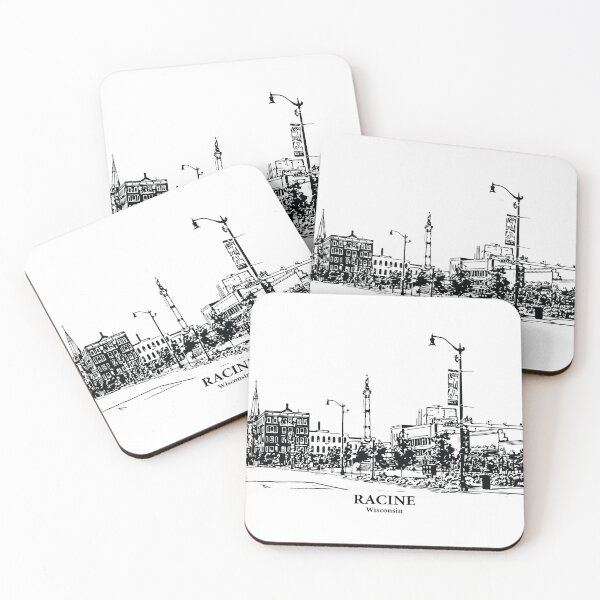 Item preview, Racine - Wisconsin designed and sold by Lakeric Cityscapes.