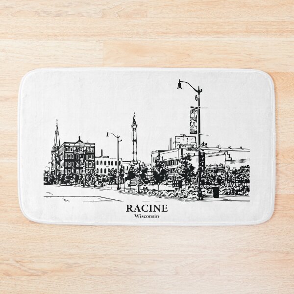 Item preview, Racine - Wisconsin designed and sold by Lakeric Cityscapes.