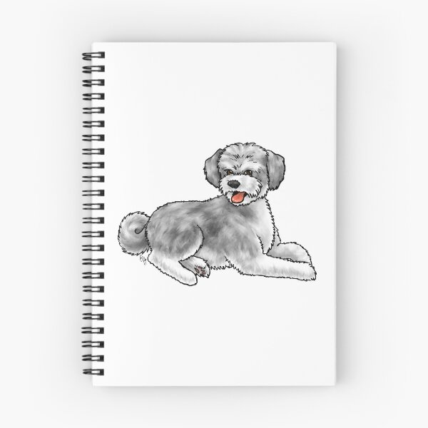 Item preview, Aussiedoodle - Gray designed and sold by Jennifer Stolzer.