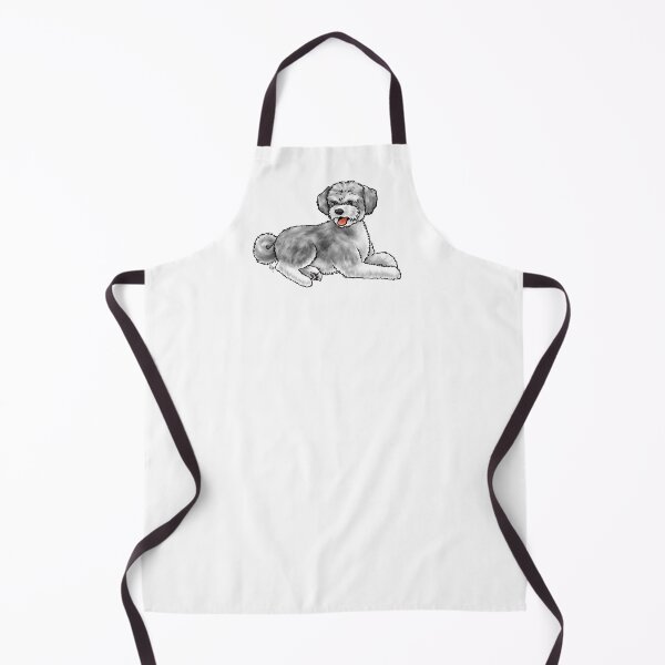 Item preview, Aussiedoodle - Gray designed and sold by Jennifer Stolzer.