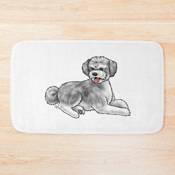 Item preview, Aussiedoodle - Gray designed and sold by Jennifer Stolzer.