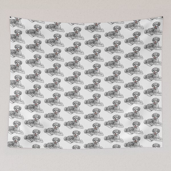 Item preview, Aussiedoodle - Gray designed and sold by Jennifer Stolzer.