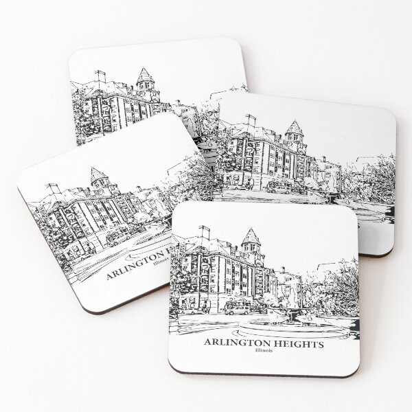 Item preview, Arlington Heights - Illinois designed and sold by Lakeric Cityscapes.