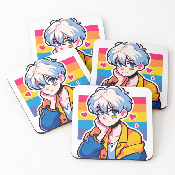 Item preview, LGBT Anime flag designed and sold by CaterArt.