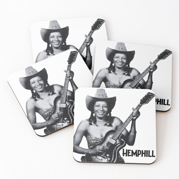 Item preview, Jessie Mae Hemphill - pioneer woman, electric guitar - Mississippi Country Blues designed and sold by Lindaco.