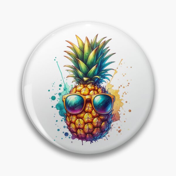 Item preview, A pineapple with sunglasses designed and sold by GabbyKI261.