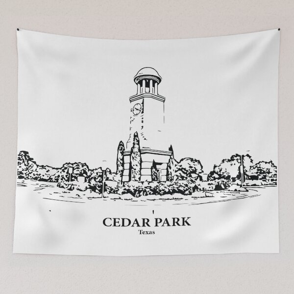 Item preview, Cedar Park - Texas designed and sold by Lakeric Cityscapes.