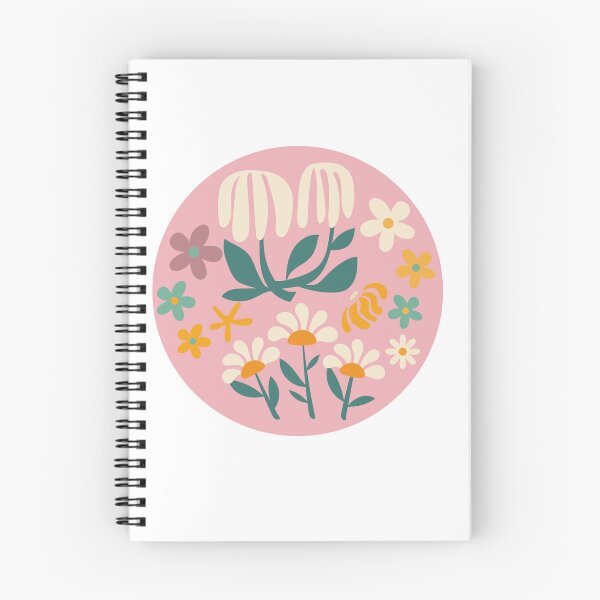 Item preview, Retro flowers and modernistic twist designed and sold by BritishDelights.