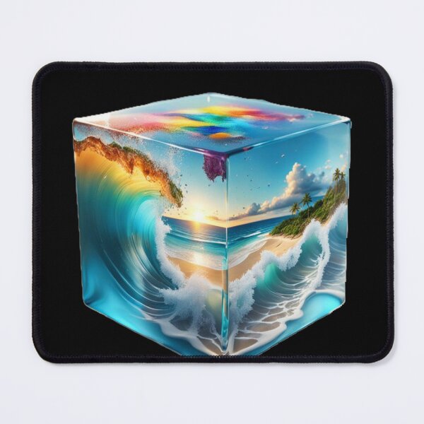Item preview, Oceanside Cubism One designed and sold by BeeTheArtCo.