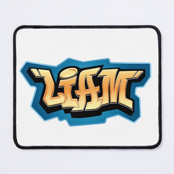 Item preview, Liam name graffiti style designed and sold by 0ut0fSpace.