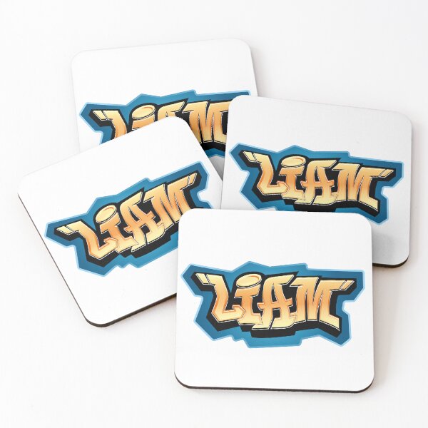 Item preview, Liam name graffiti style designed and sold by 0ut0fSpace.