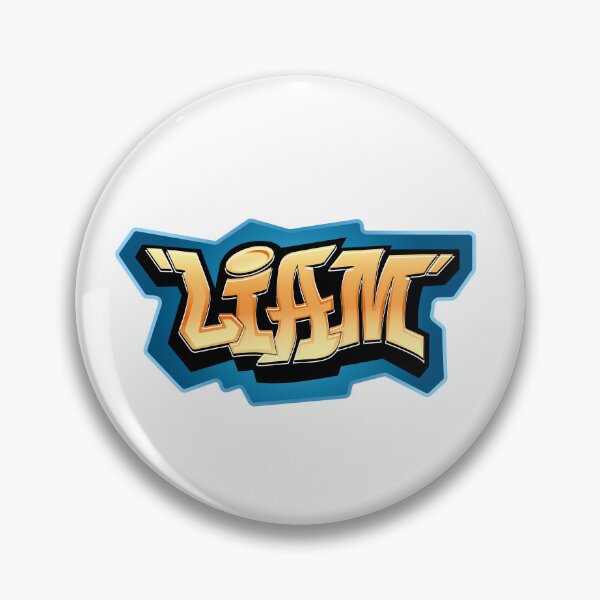 Item preview, Liam name graffiti style designed and sold by 0ut0fSpace.