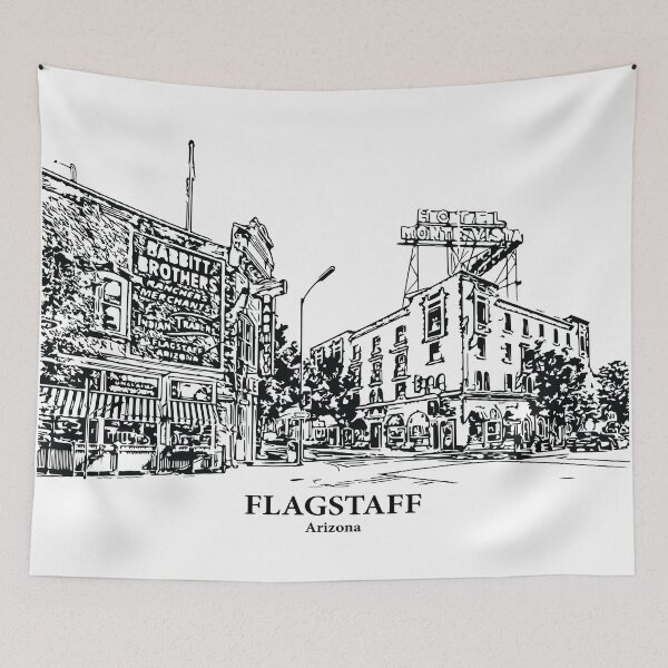 Item preview, Flagstaff - Arizona designed and sold by Lakeric Cityscapes.