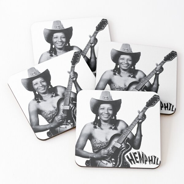 Item preview, Jessie Mae Hemphill - pioneer woman, electric guitar - Mississippi Country Blues designed and sold by Lindaco.