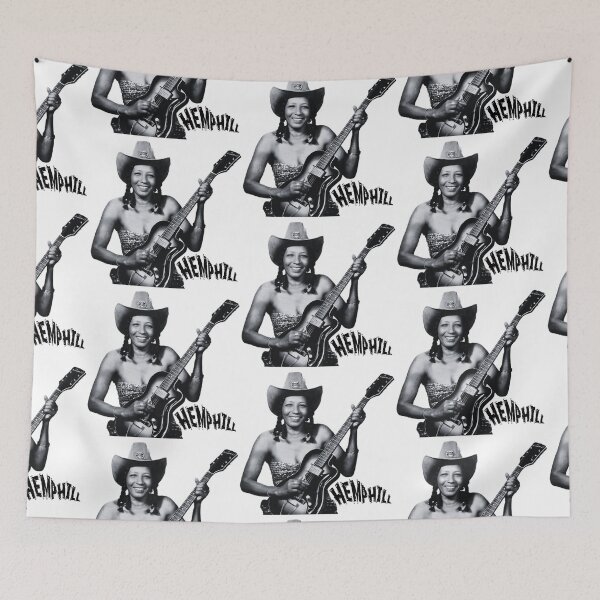 Item preview, Jessie Mae Hemphill - pioneer woman, electric guitar - Mississippi Country Blues designed and sold by Lindaco.