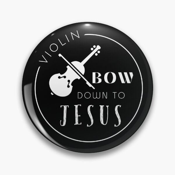 Item preview, Jesus Violinist - Bow Down to Jesus - Church Worship Team/ Church Band designed and sold by Share-Blessings.